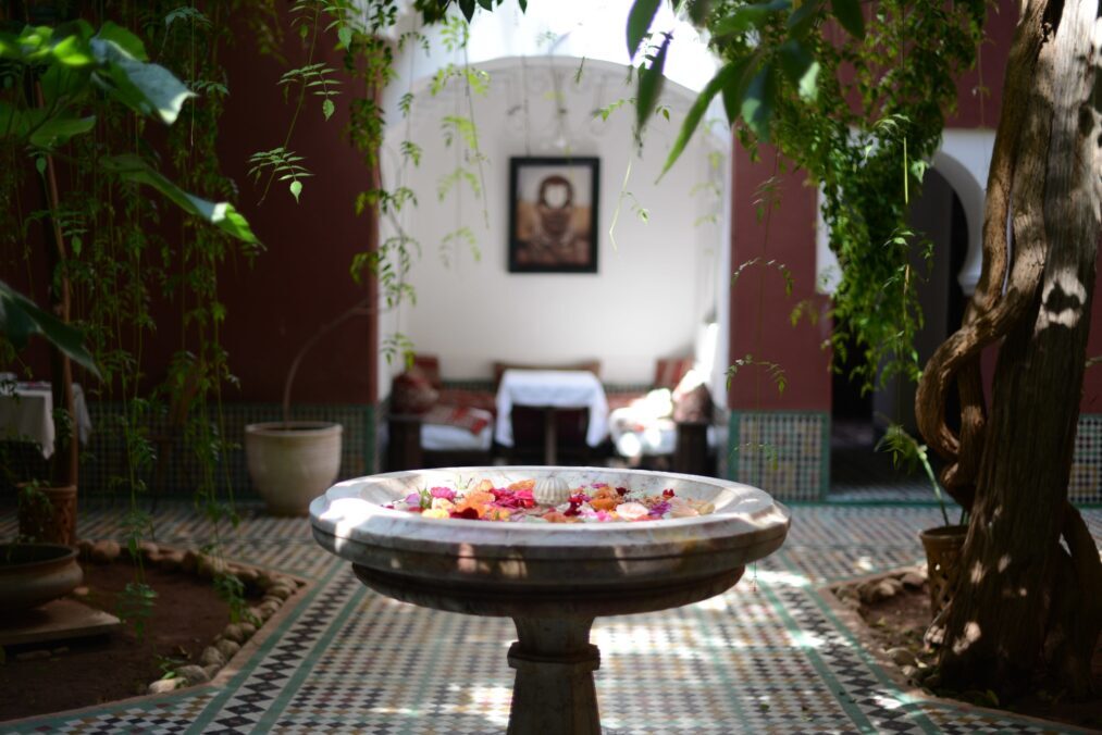 Riad garden, Marrakech